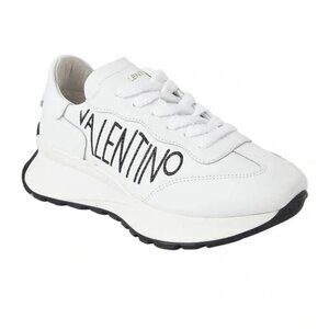 NWT-VALENTINO BY MARIO VALENTINO, REGINAL LEATHER SNEAKERS, SIZE 9.5